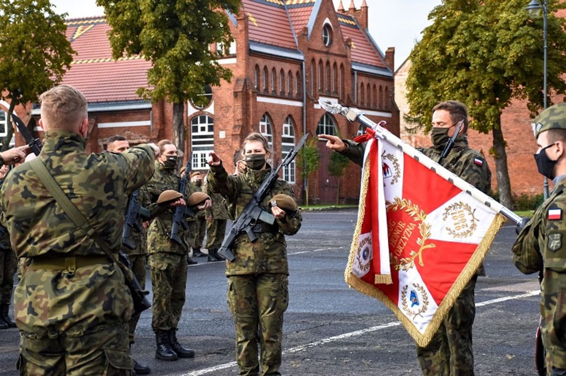 Kolejna przysięga terytorialsów w Malborku