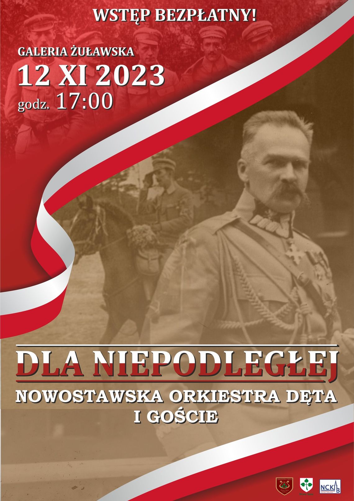 Koncert "Dla Niepodległej" w Nowym Stawie.