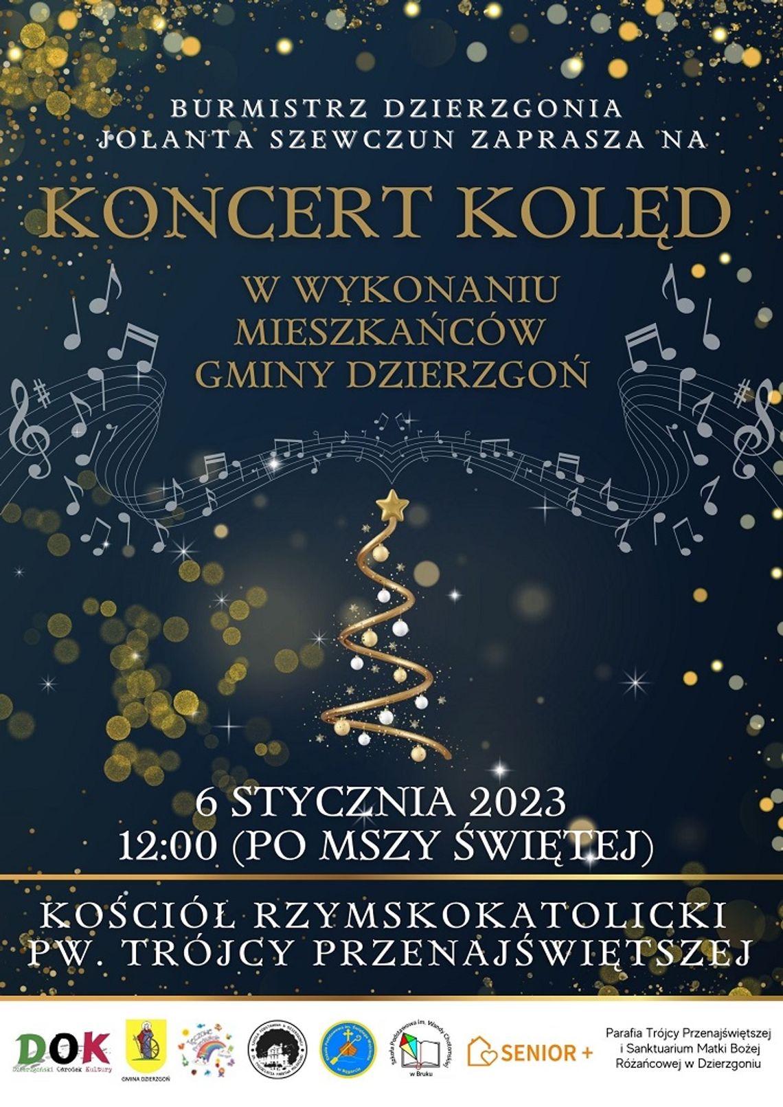 Koncert kolęd w Dzierzgoniu.