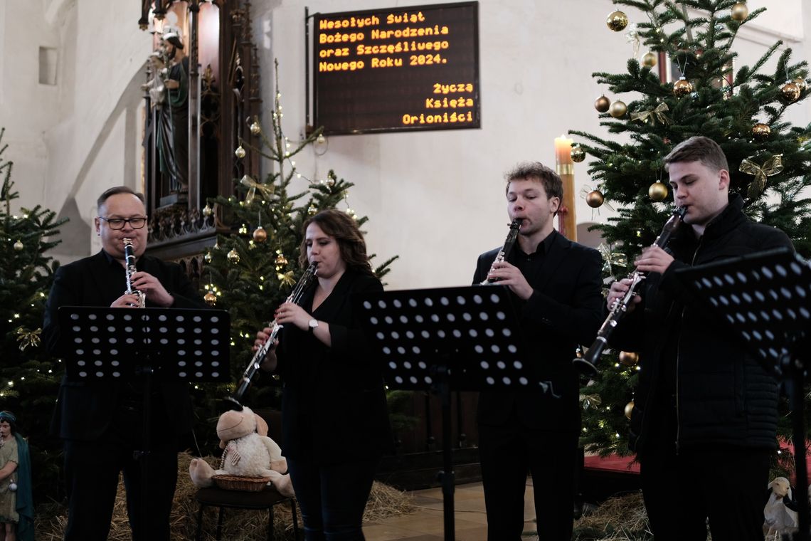 Koncert kolęd w Kościele św. Jana Chrzciciela w Malborku .