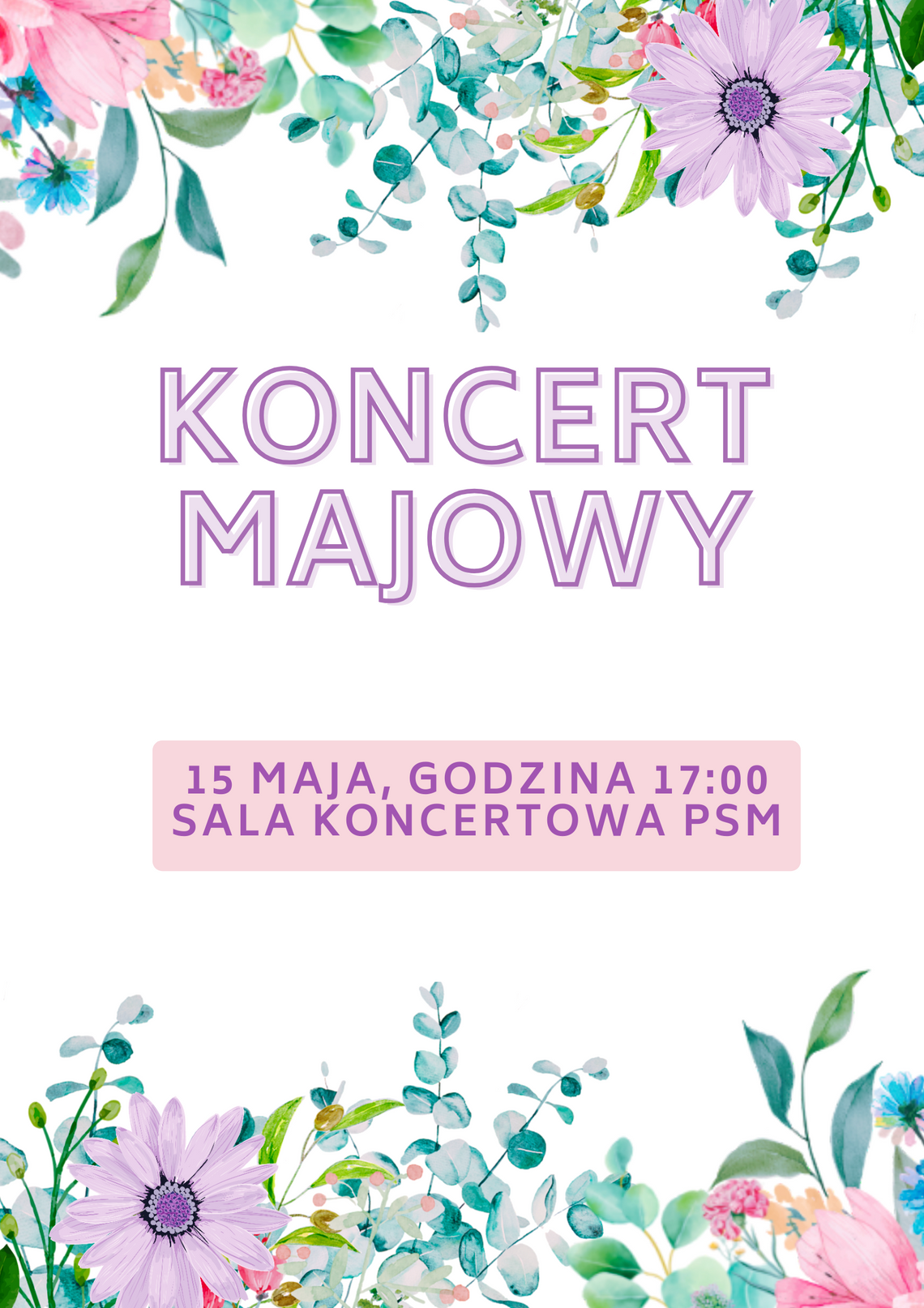 "Koncert Majowy" w Państwowej Szkole Muzycznej w Malborku