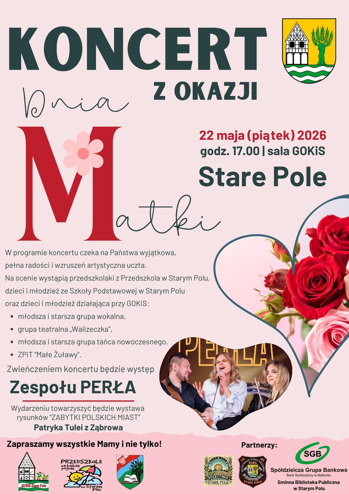 Koncert z okazji Dnia Matki w Starym Polu.