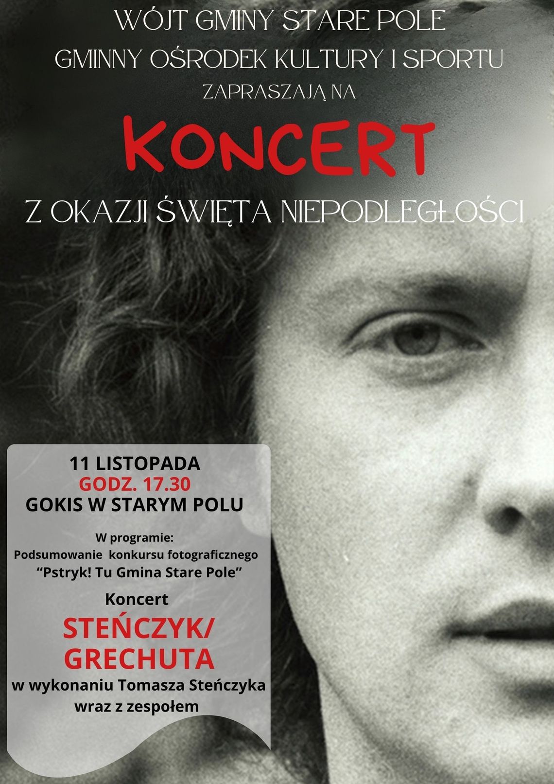 Koncert z okazji Święta Niepodległości w Starym Polu.