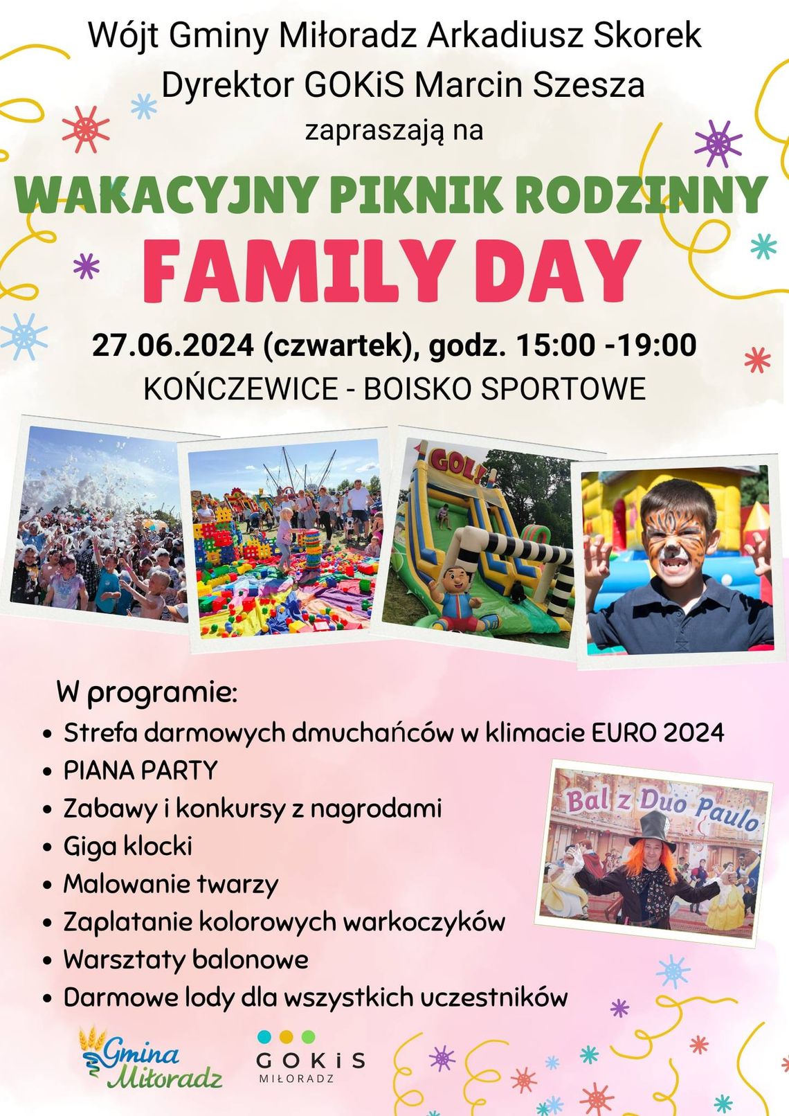 Kończewice. Wakacyjny piknik rodzinny "Family Day"