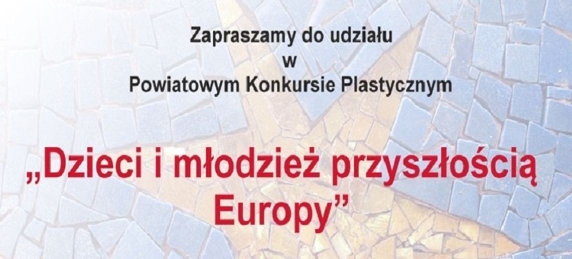 Konkurs plastyczny dla uczniów z powiatu malborskiego.