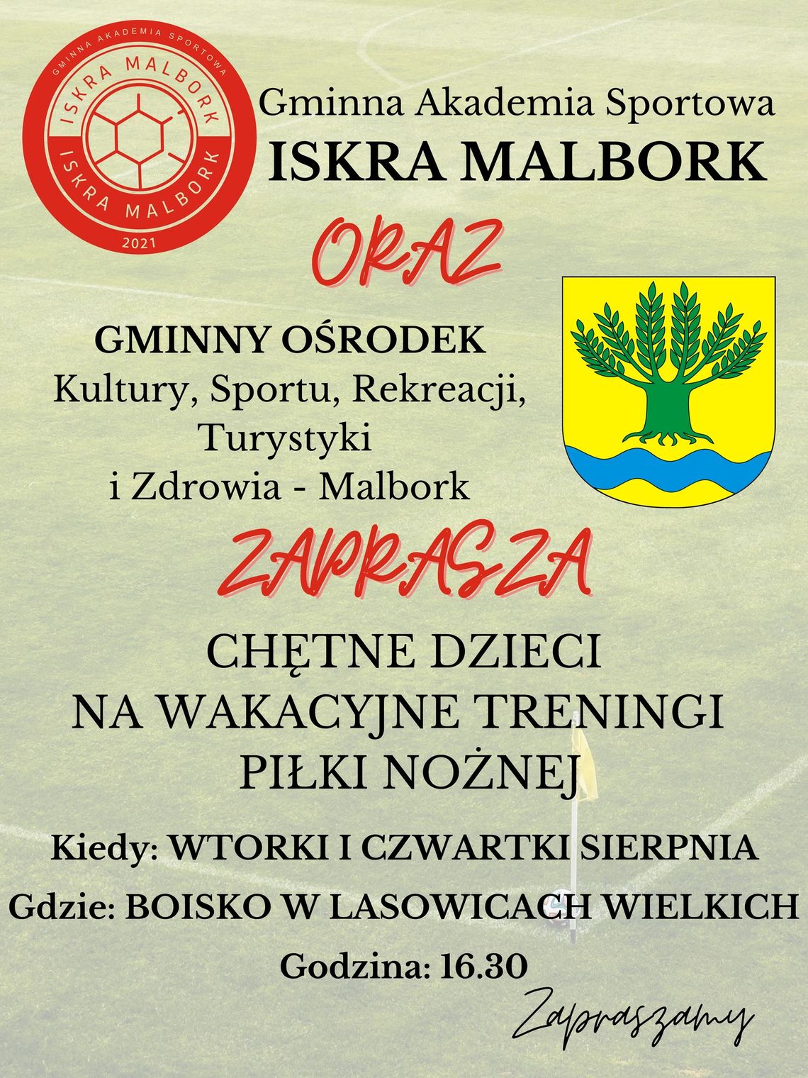 Lasowice Wielkie. Wakacyjne treningi piłki nożnej dla dzieci.