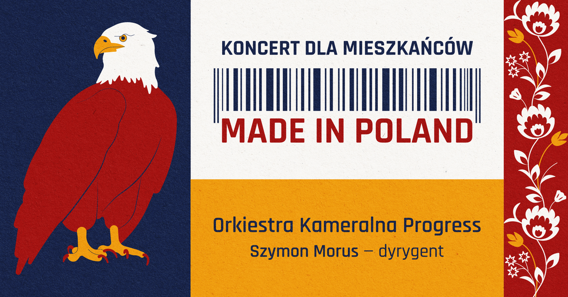 „MADE in POLAND”, czyli koncert dla mieszkańców Tczewa z okazji Narodowego Święta Niepodległości.