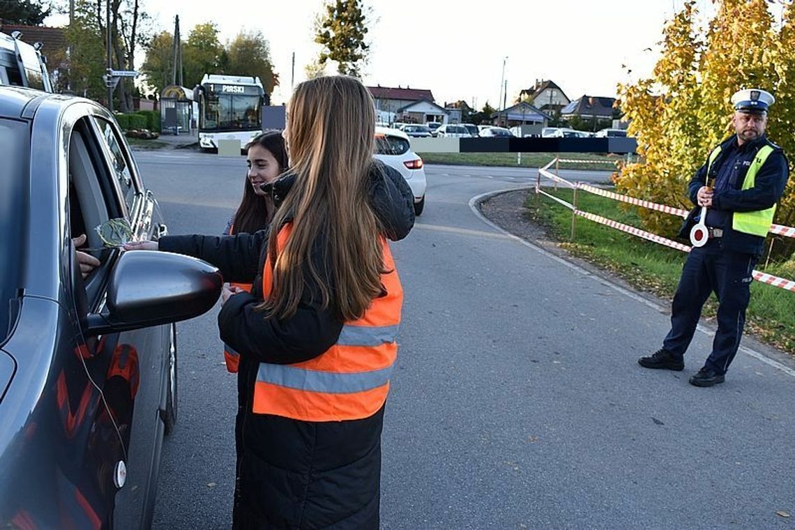 Malbork. Akcja „Zielone Światło” przed Dniem Wszystkich Świętych.