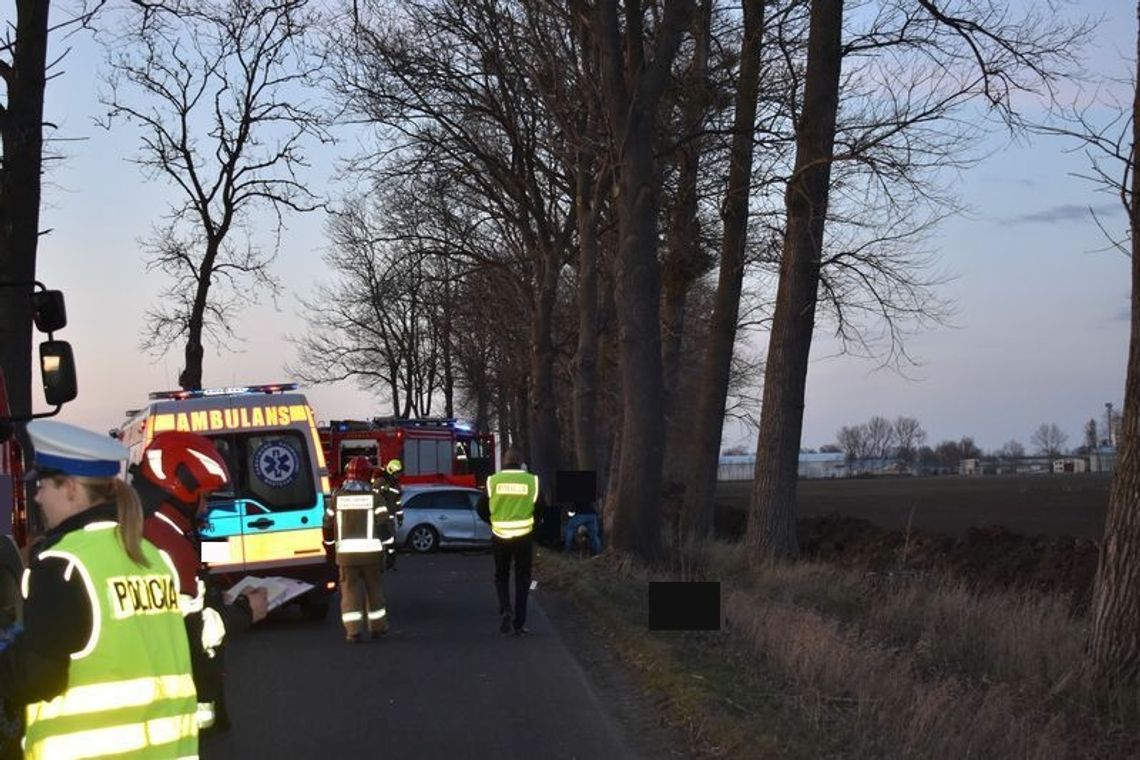 Malbork. Bądź bezpieczny na jesiennych drogach.