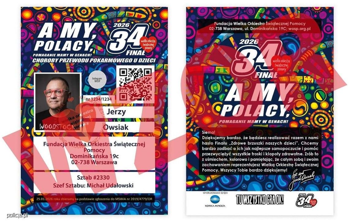 Malbork- Bezpieczeństwo podczas finału WOŚP.