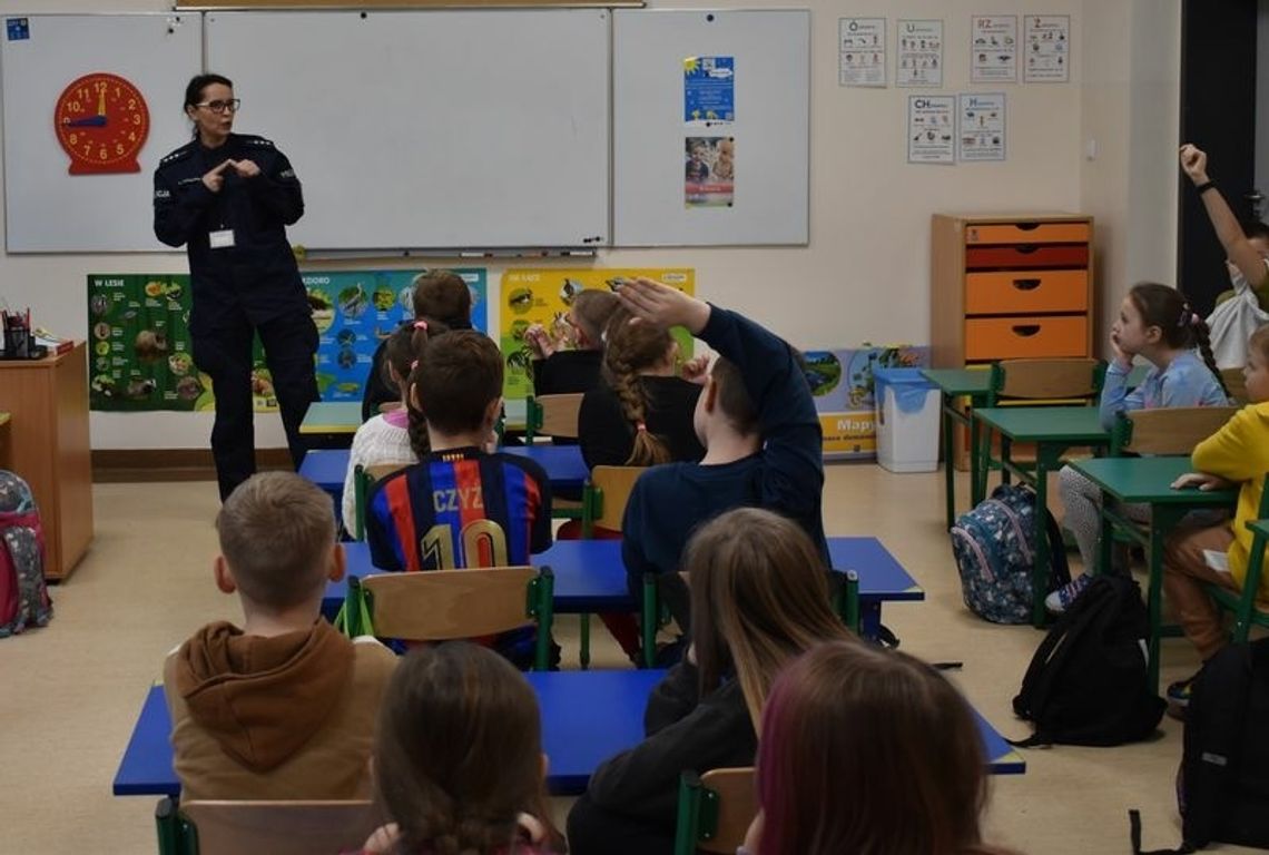 Malbork. Bezpieczne ferie w ramach projektu „Uczę się bezpieczeństwa”