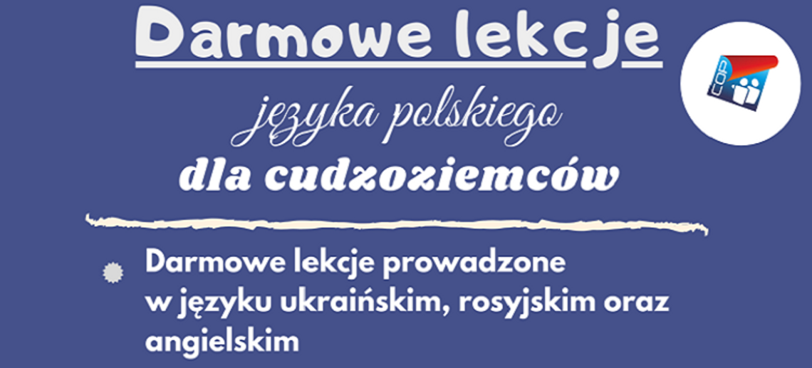 Malbork. Bezpłatne lekcje języka polskiego dla cudzoziemców startują od sierpnia.