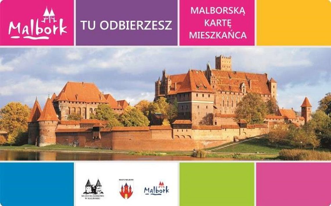 Malbork. Centrum Informacji Turystycznej wznowiło wydawanie Karty Mieszkańca