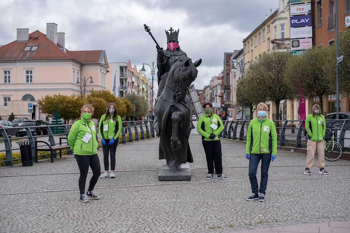 Malbork. Kazimierz Jagiellończyk w maseczce