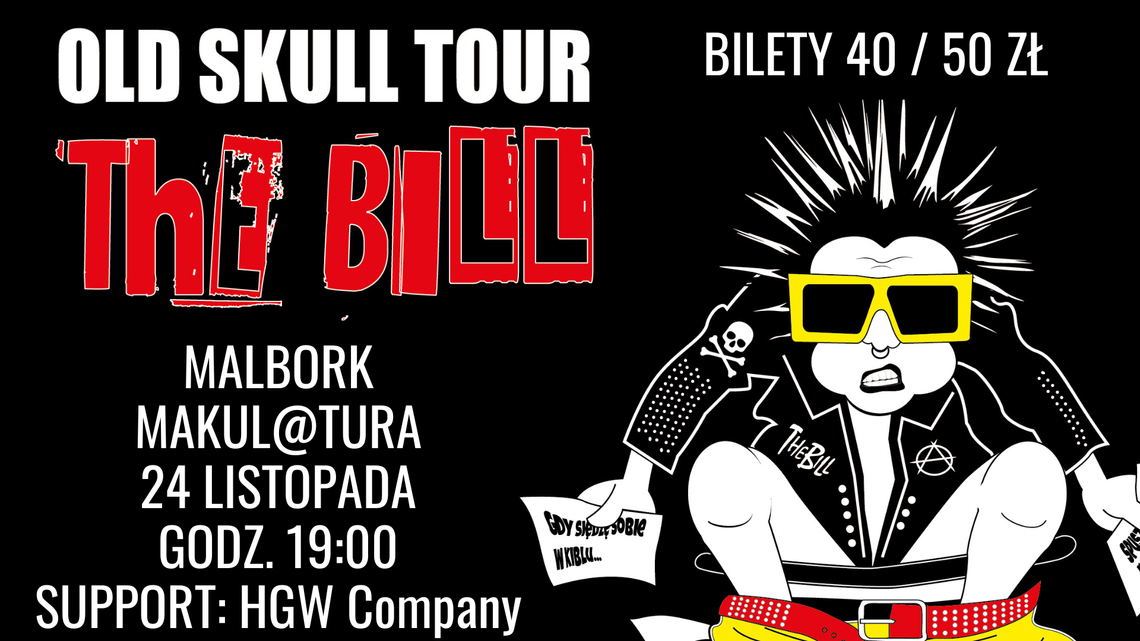 Malbork. Koncert grupy The Bill w MaKUL@TURZE