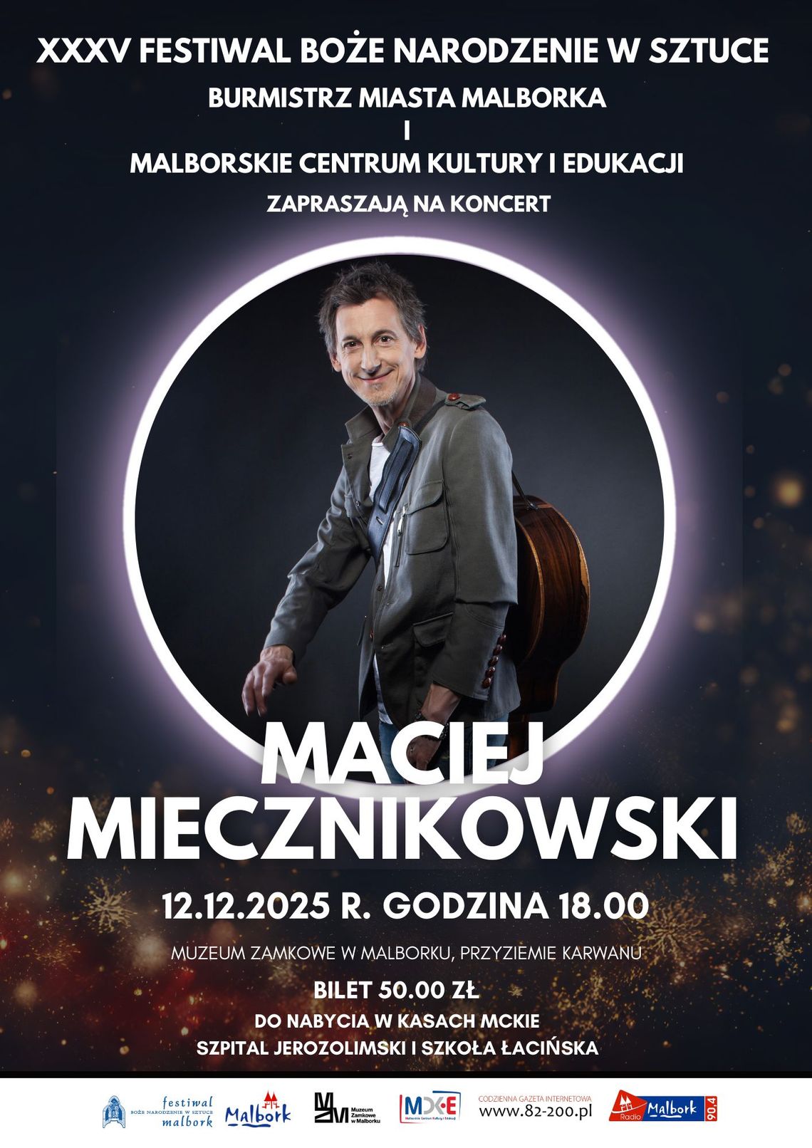 Malbork. Koncert Macieja Miecznikowskiego w Karwanie. Malbork. Koncert Macieja Miecznikowskiego w Karwanie.