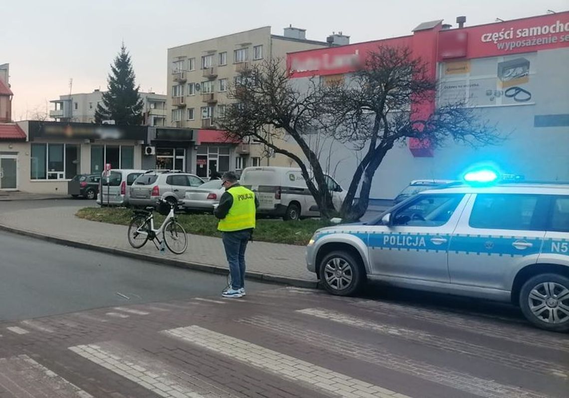 Malbork. Mając ponad pół promila, potrąciła rowerzystkę.