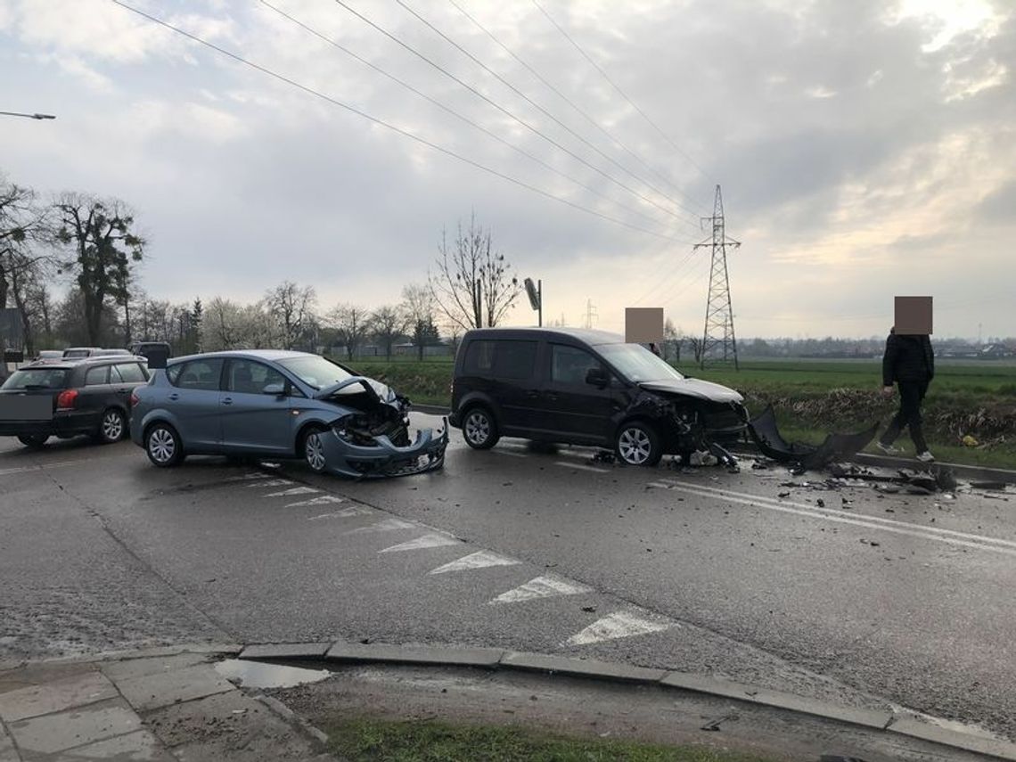 Malbork. Nieustąpienie pierwszeństwa przyczyną kolizji.