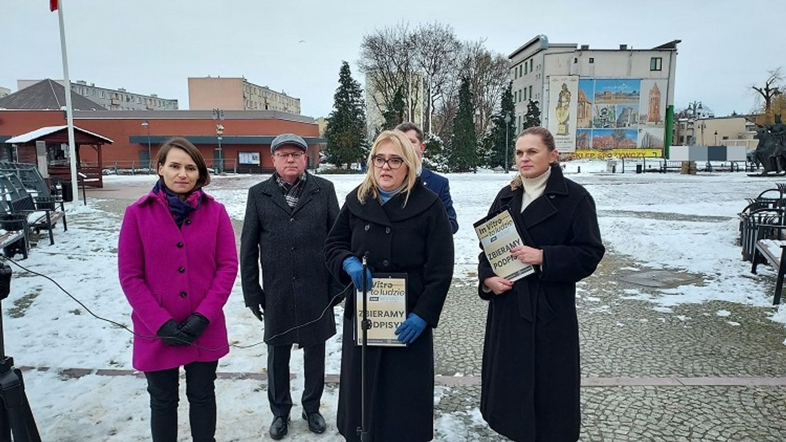 Malbork. Odbyła się konferencja prasowa z udziałem europosłanki Magdalena Adamowicz.