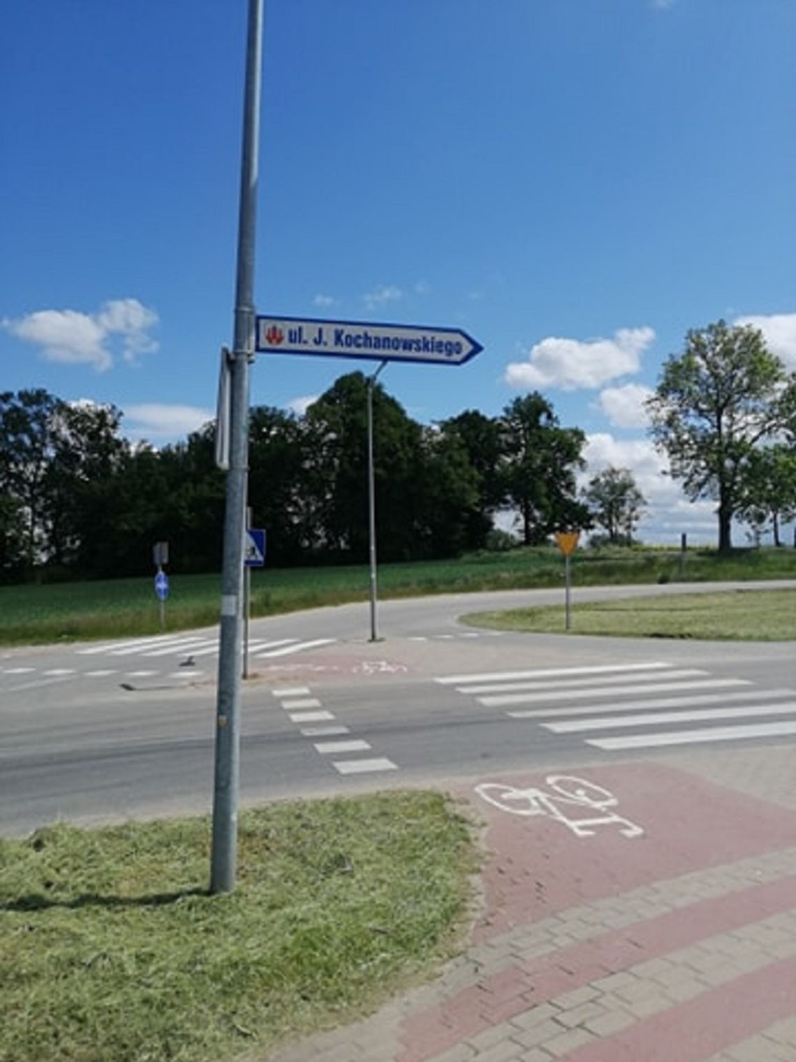 Malbork. Oficjalne odebranie wyremontowanej drogi na ulicy Kochanowskiego