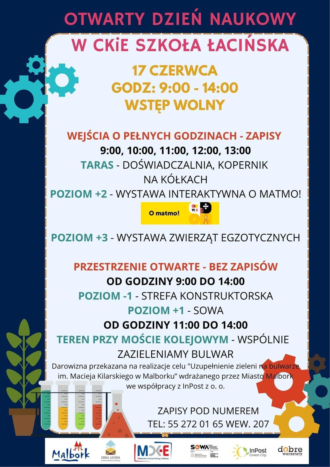 Malbork. Otwarty Dzień Naukowy w Szkole Łacińskiej