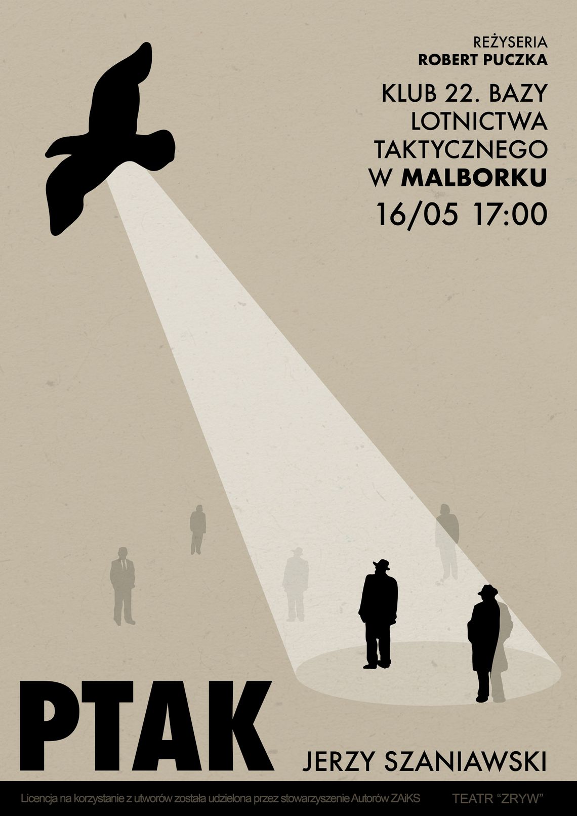 Malbork. Premiera Teatru “Zryw” - komedia “Ptak” Jerzego Szaniawskiego.