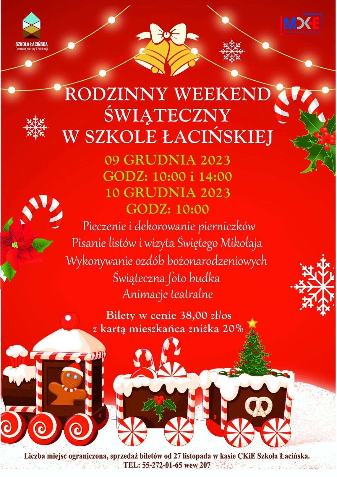 Malbork. Rodzinny Weekend Świąteczny w Szkole Łacińskiej