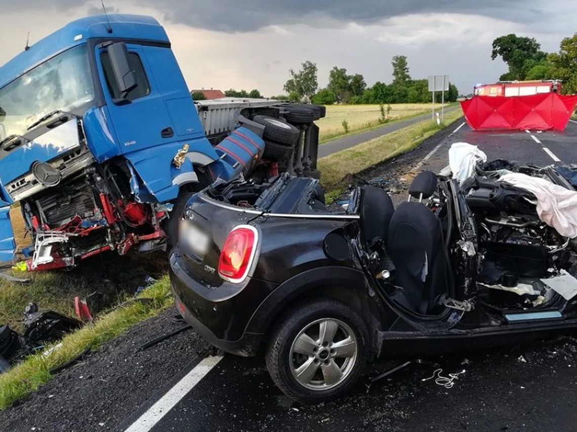 Malbork - Śmiertelny wypadek na drodze krajowej nr 55