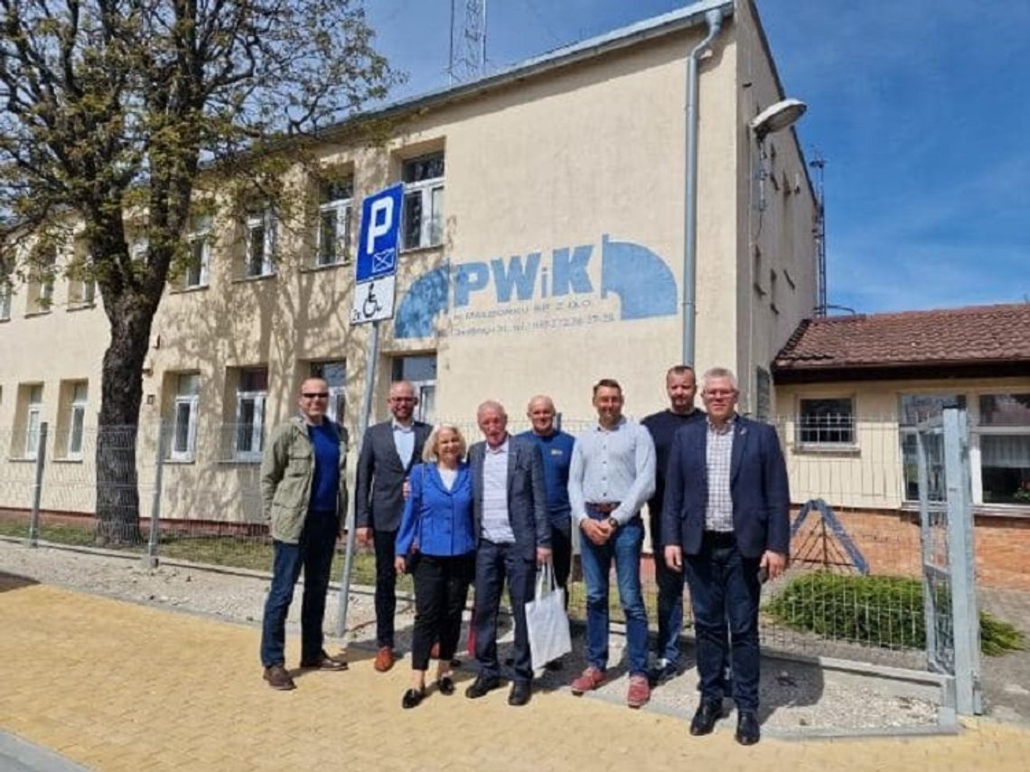 Malbork. Spotkanie Burmistrza z przedstawicielami estońskich i ukraińskich wodociągów.