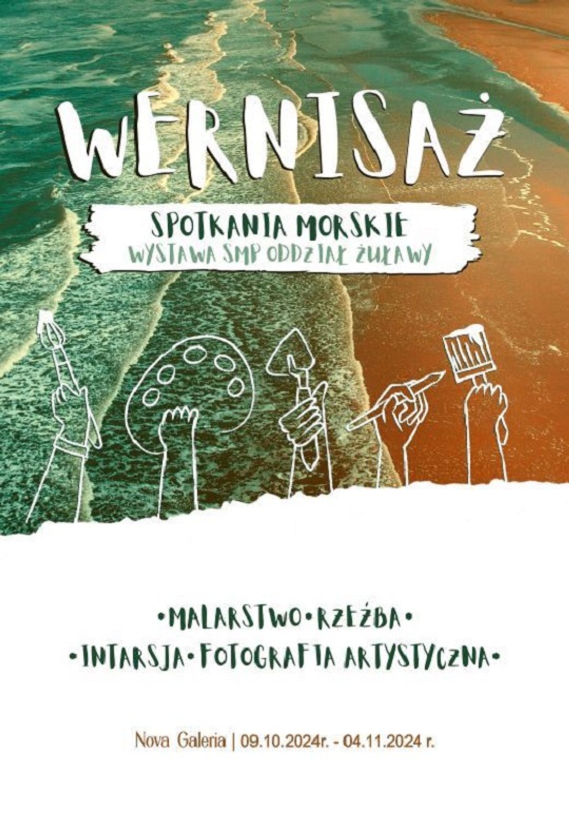 Malbork. Wernisaż wystawy Stowarzyszenia Marynistów Polskich Oddział Żuławy.