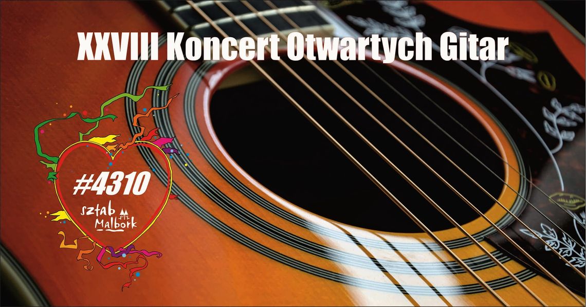 Malbork. XXVIII Koncert Otwartych Gitar dla WOŚP