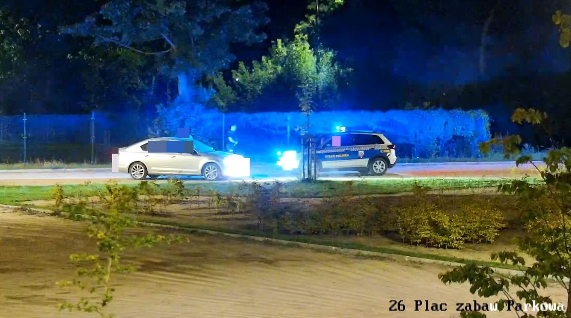 Malbork. Zniszczyli parking przy placu zabaw – sprawcy w rękach służb