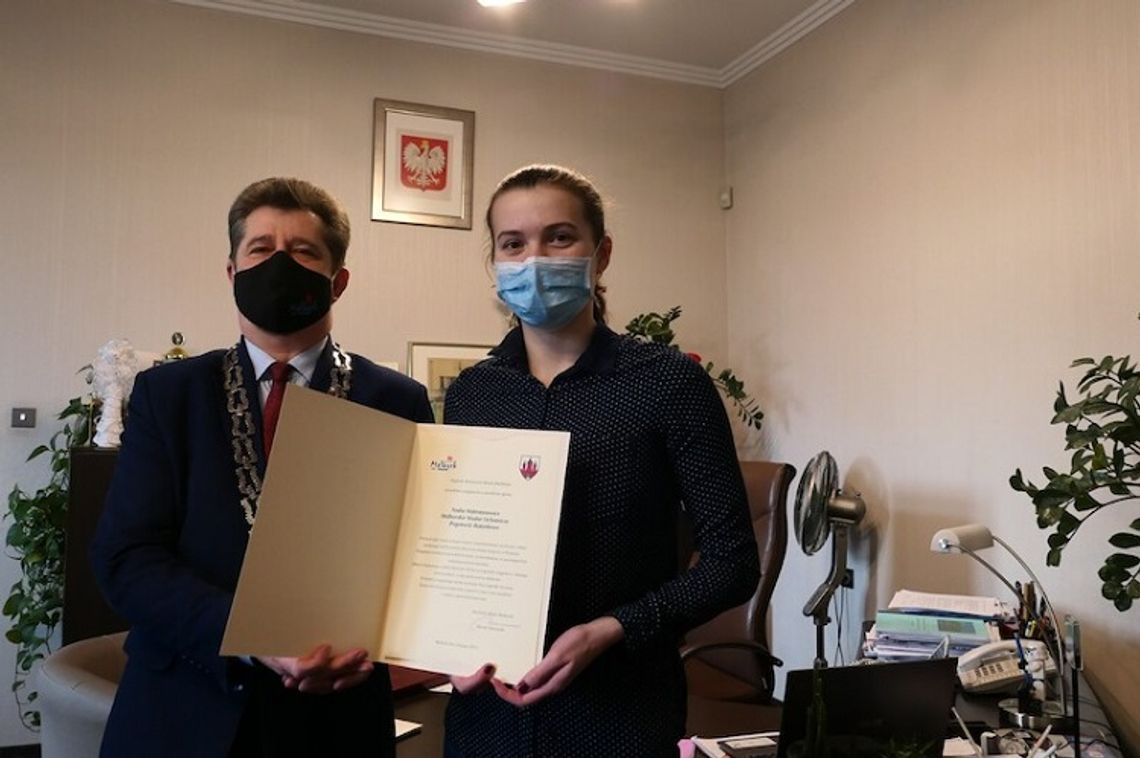 Malborscy sportowcy nagrodzeni przez Burmistrza 
