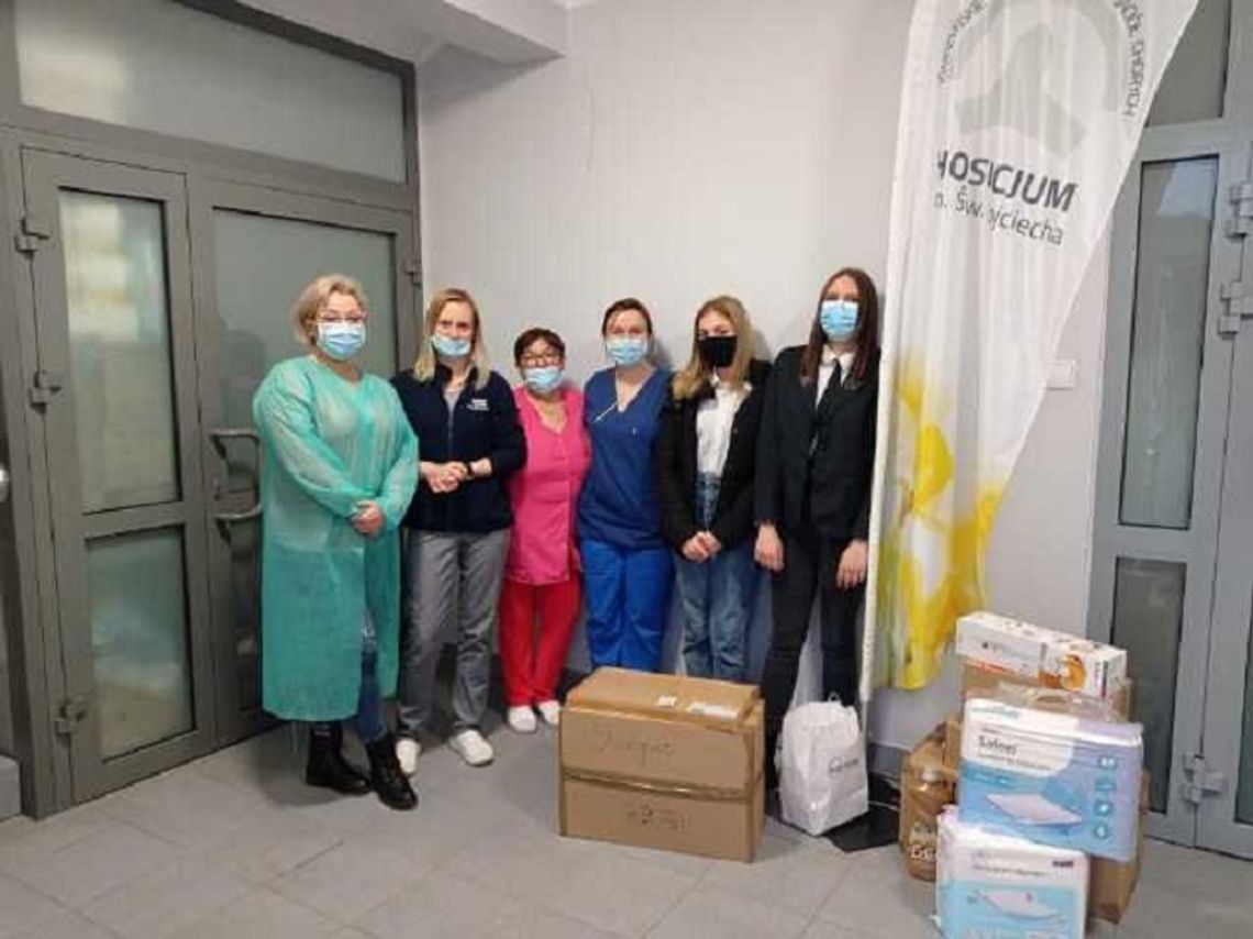 Malborska „mundurówka” wspiera kwidzyńskie hospicjum