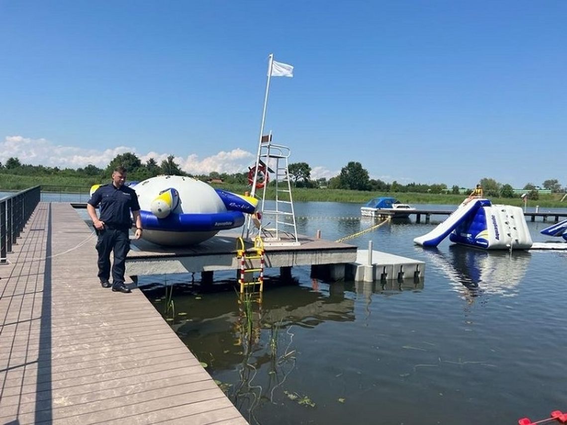 Malborska policja apeluje: "Bądźmy bezpieczni nad wodą!"