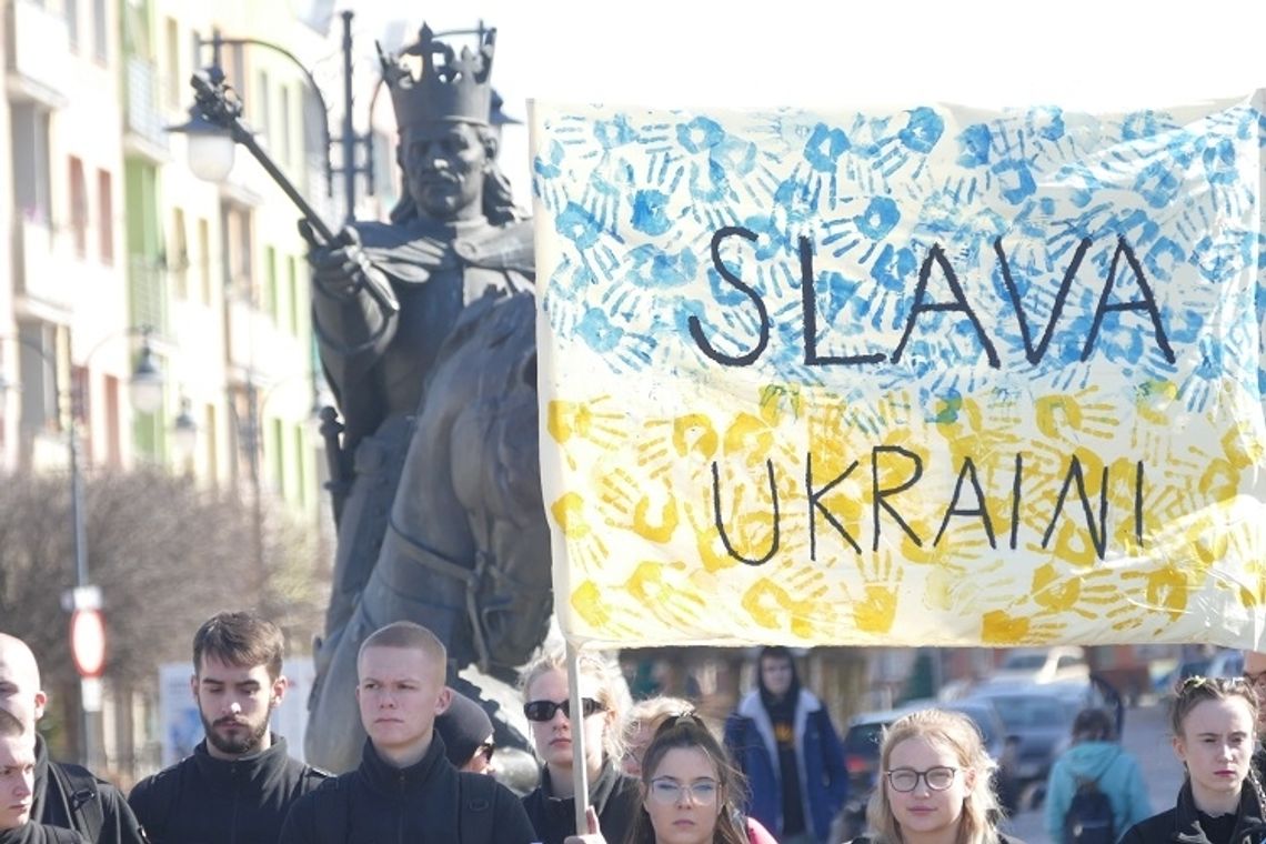 Malborski ZSP 4 przeciwko wojnie w Ukrainie