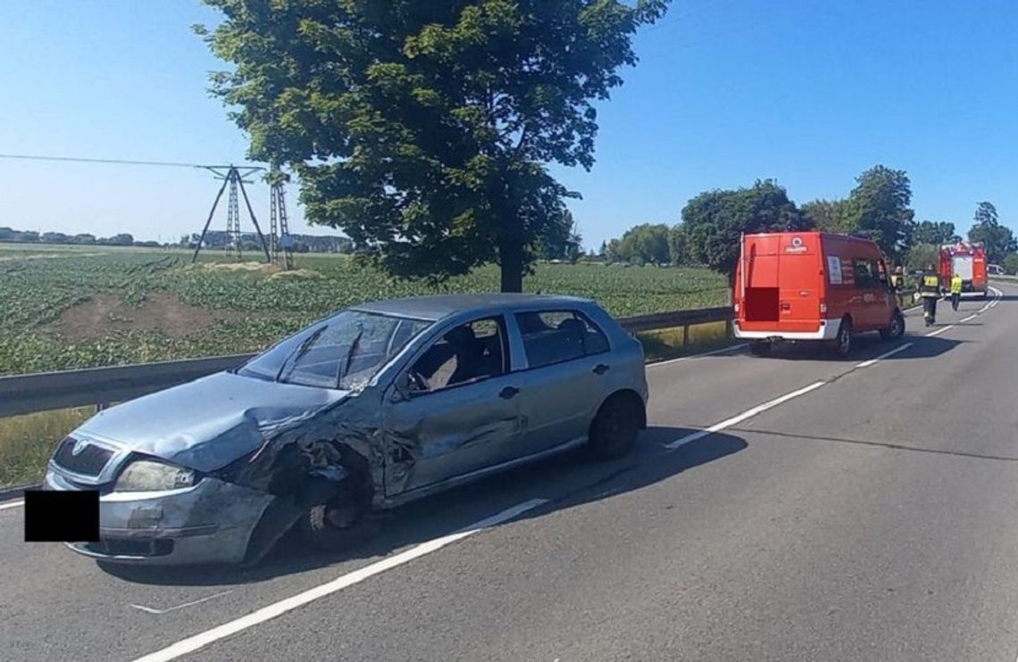 Martąg. Mając ponad 2 promile zderzył się czołowo z innym pojazdem.