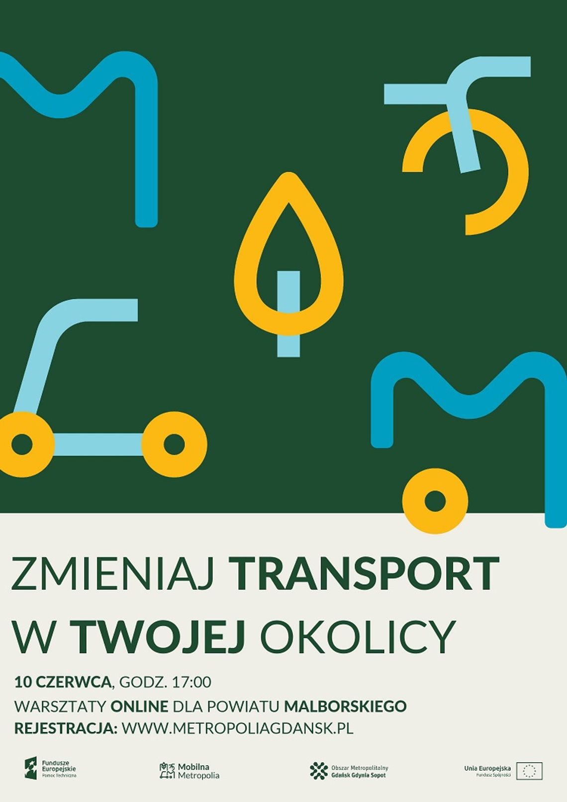 #MobilnaMetropolia - warsztaty transportowe dla mieszkańców Malborka.