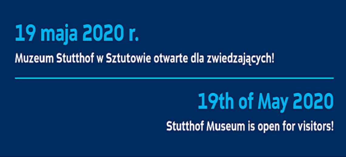Muzeum Stutthof w Sztutowie ponownie dostępne dla zwiedzających.