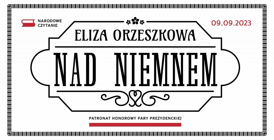 Narodowe Czytanie. Przeczytaj fragment „Nad Niemnem” w Radio Malbork.