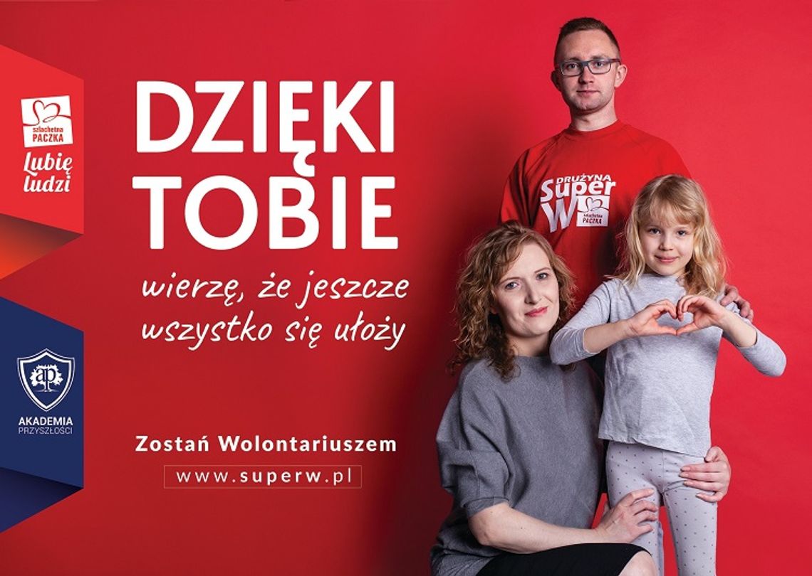 Naucz się mądrego pomagania innym. Zostań wolontariuszem Szlachetnej Paczki.