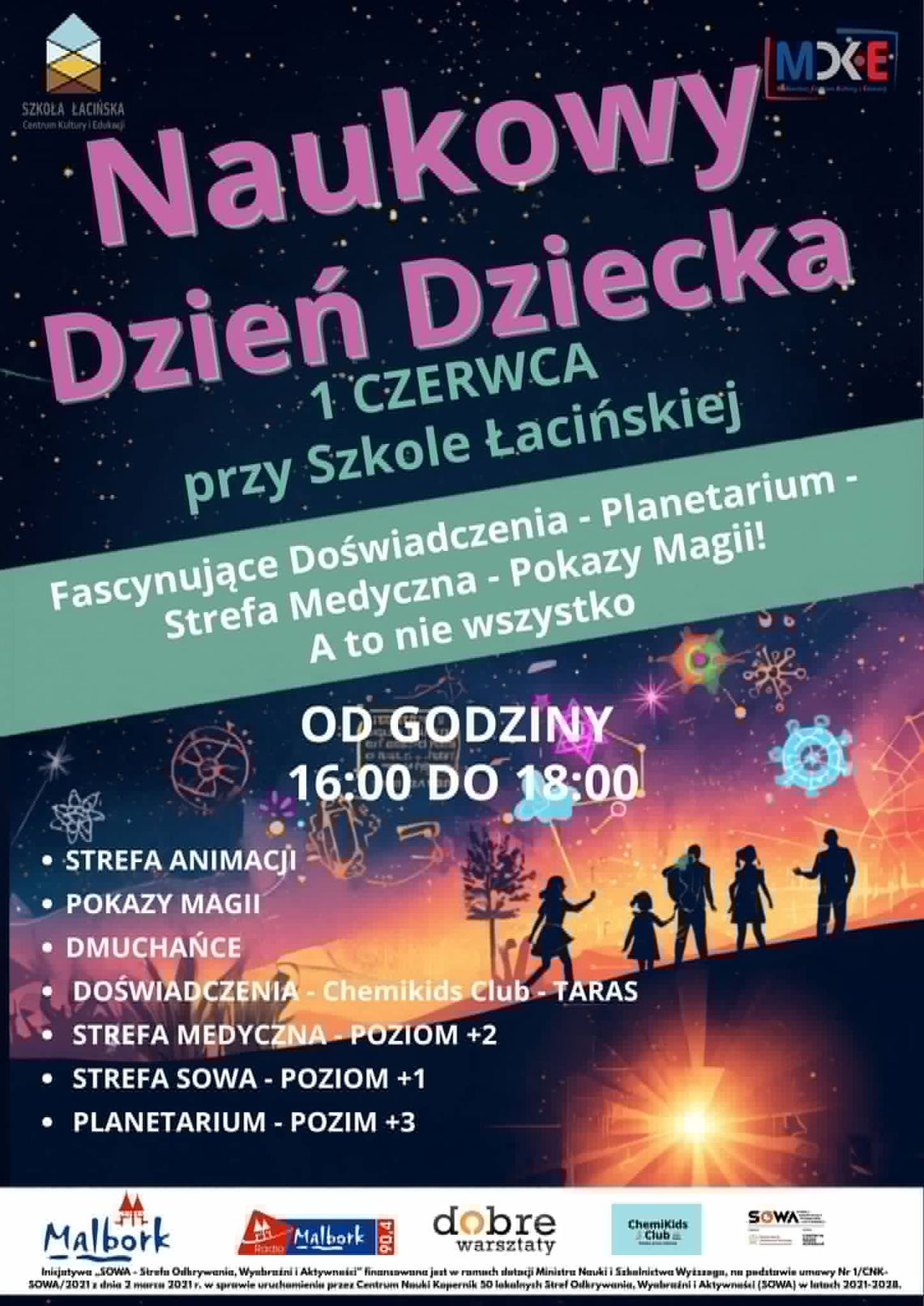 Naukowy Dzień Dziecka w Malborku.