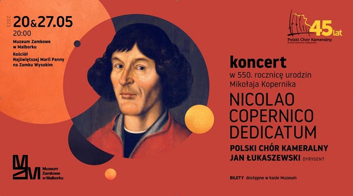 Nicolao Copernico Dedicatum - koncert w Muzeum Zamkowym w Malborku