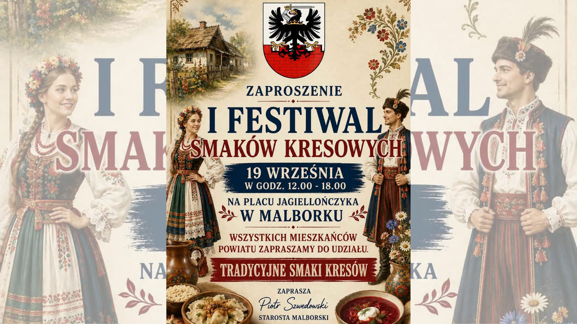 Nowa data Festiwalu Smaków Kresowych w Malborku. Organizatorzy podali szczegóły wydarzenia.