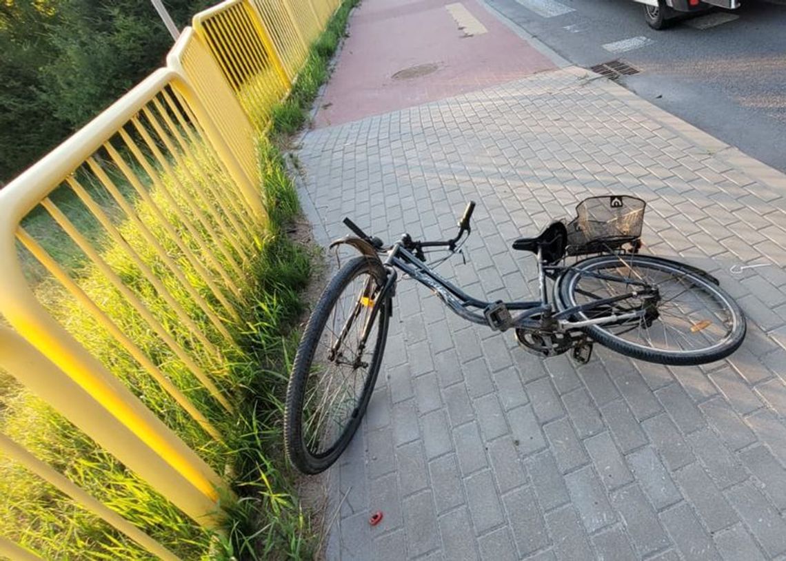 Nowa Wieś Malborska. Potrącenie rowerzystki – policjanci apelują o ostrożność