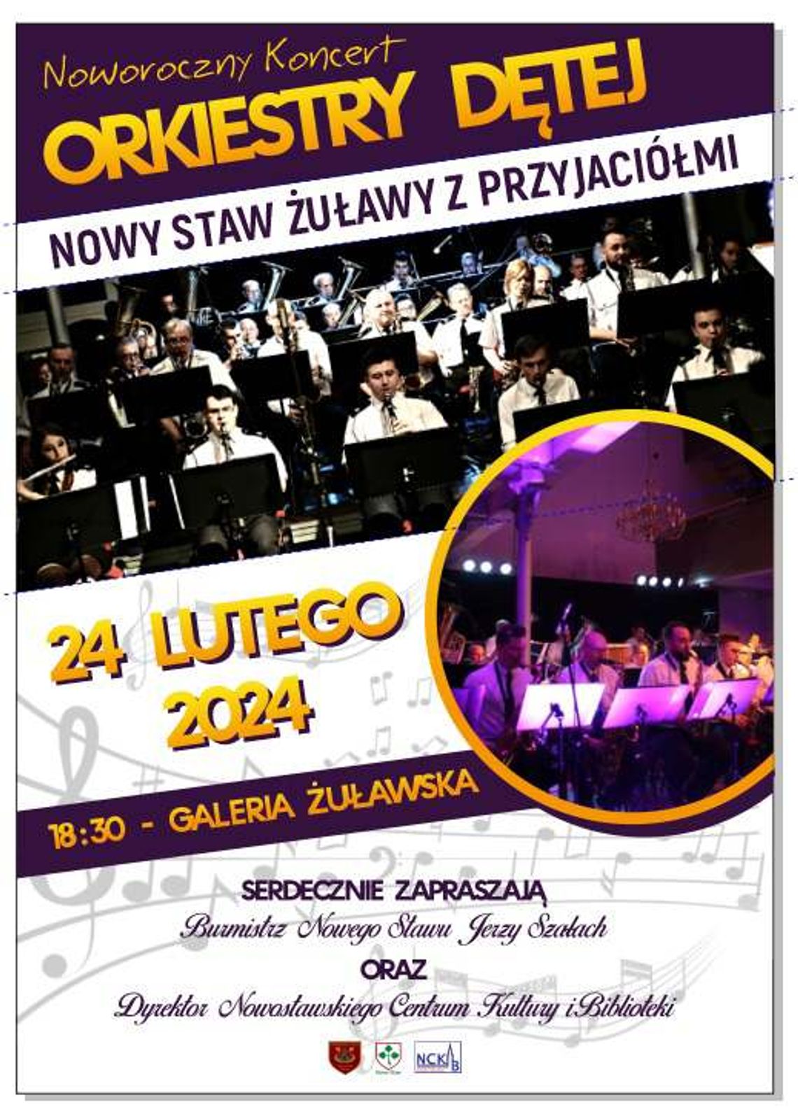 Noworoczny Koncert Orkiestry Dętej Nowy Staw Żuławy