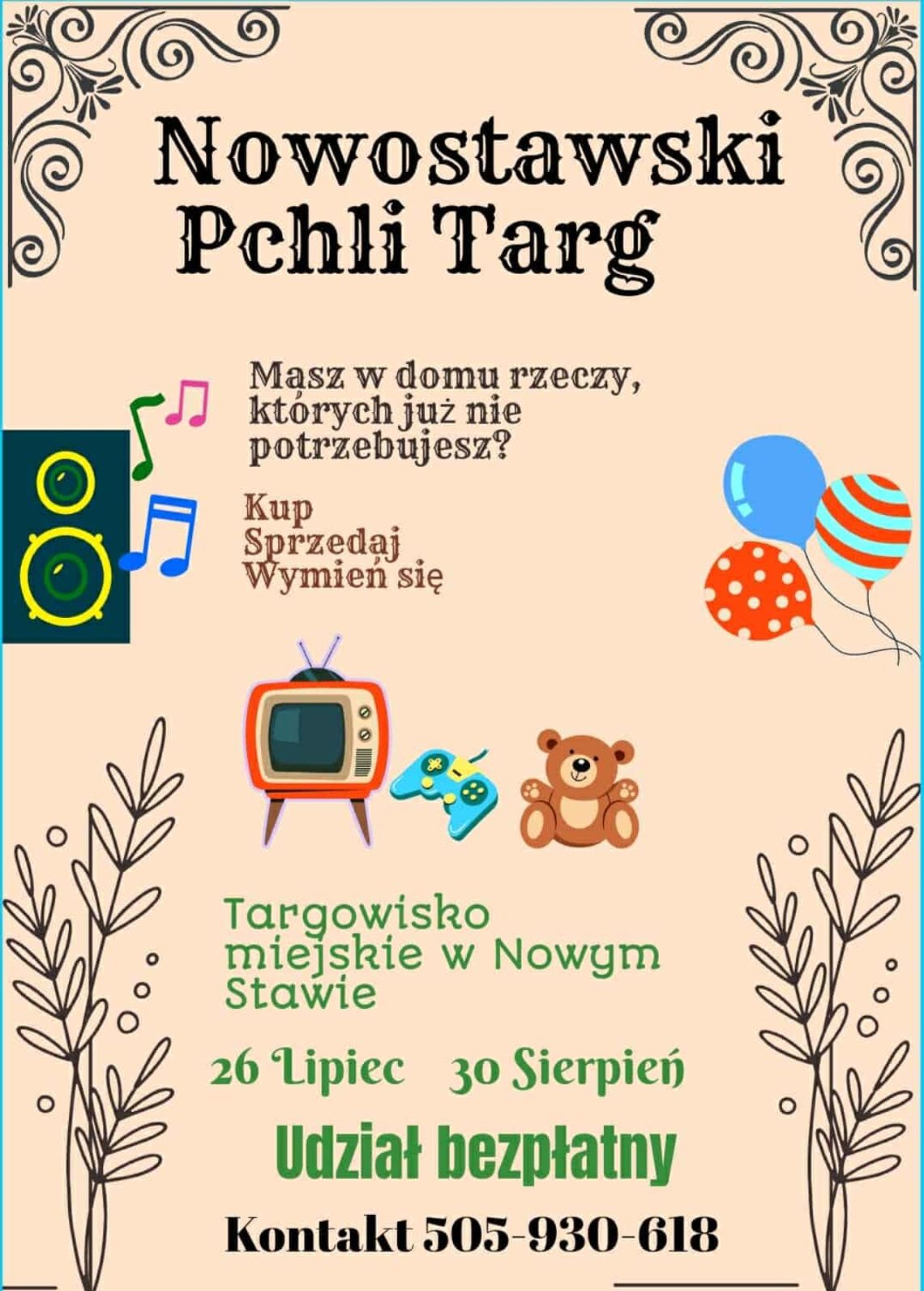 Nowostawski Pchli Targ.