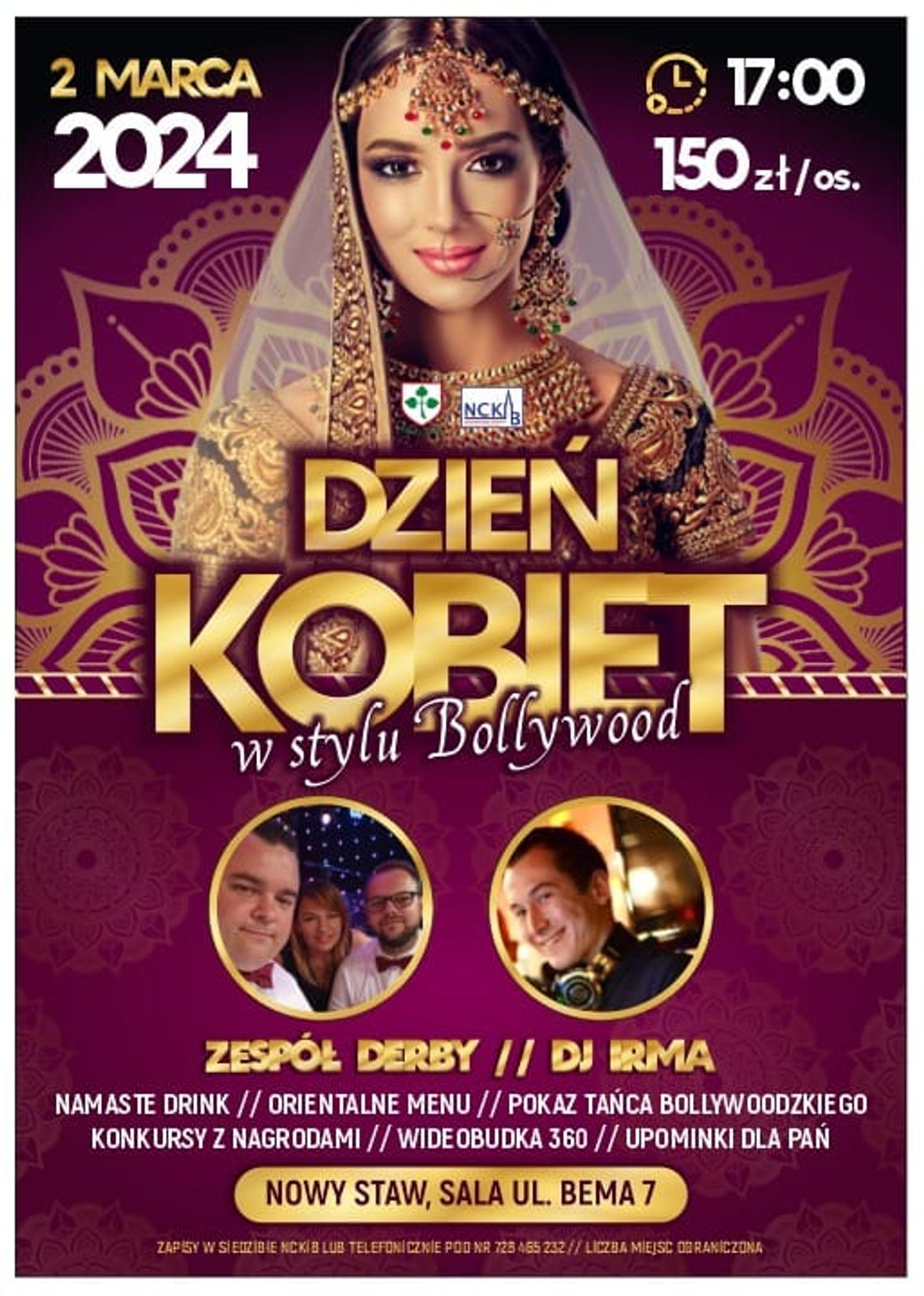 Nowy Staw. Dzień Kobiet w stylu Bollywood