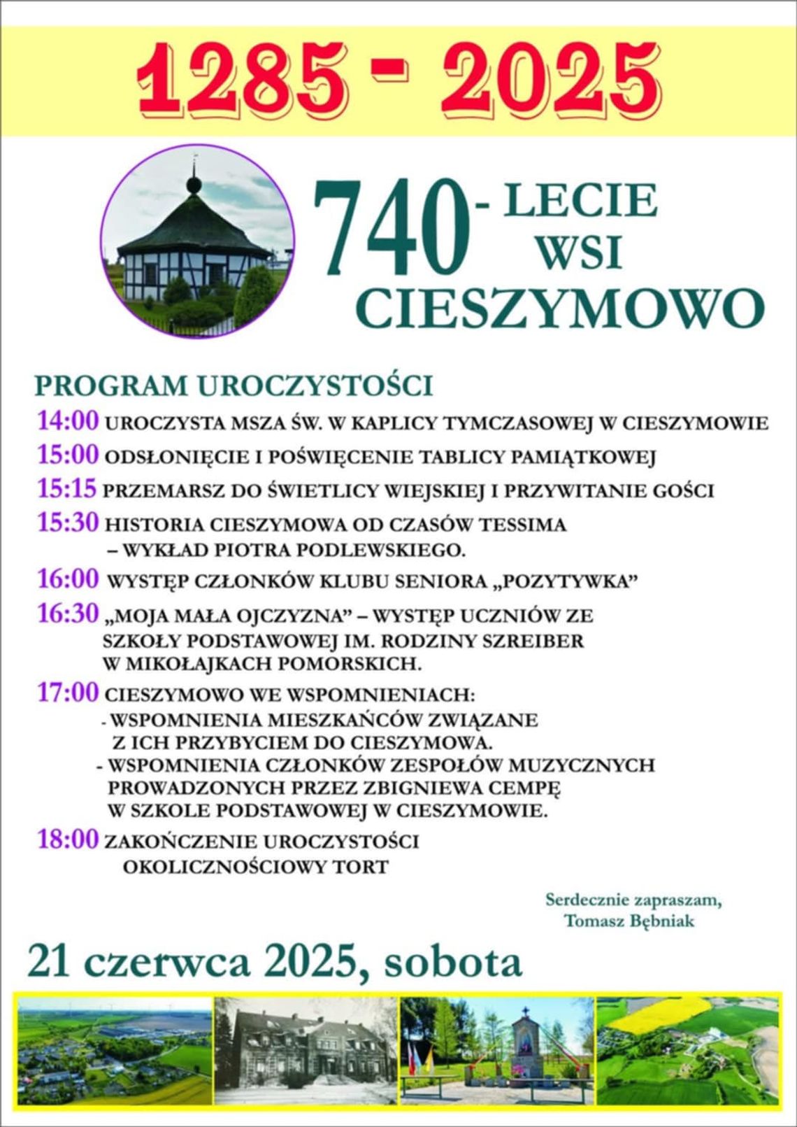 Obchody 740-lecia Cieszymowa.