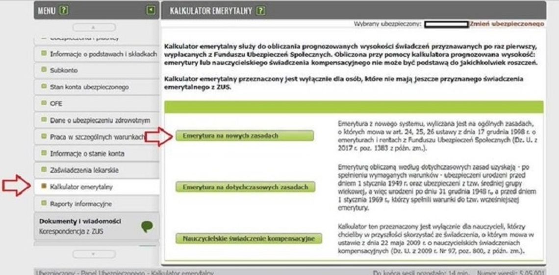 Oblicz przyszłą emeryturę na PUE ZUS